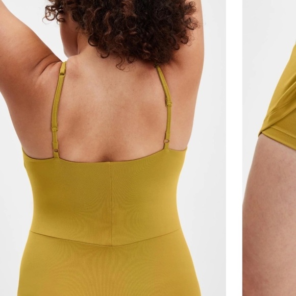 Girlfriend Collective Saturn Naomi Workout Dress Romper Skort - Picture 2 of 13